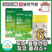 은행잎추출물 프리미엄 징코 기억력 뇌 두뇌영양제 비타민B1 B2 B6 나이아신 판토텐산 함유 부모님 어버이날 선물 60대 인지력 개선 복합기능성 플라보놀배당체 은행잎추출물