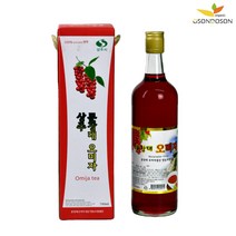 [최대 25% 특별 할인/무료배송] 문장대 오미자 액상차 700ml 대량 구매, 5병(10%할인)