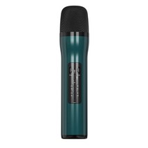 블루투스 노래방 마이크 K7 무선마이크스피커 PC용 야외 소음 감소 녹음, 01=green