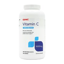 지엔씨 비타민 C 타임-릴리즈 1000 mg 360 베지캐플릿, 2병, 360정