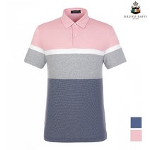 인디안 BRUNO BAFFI 컬러블럭 코튼 반팔 티셔츠__MKOASVM3311