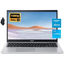 2022 에이서 아어 5 슬림 노트북 15.6인치 FHD IPS 디스플레이 11세대 인텔 코어 i3-1115G4 프로세서(라이젠 3 3250U를 능가) Wi-Fi 6 아마존 알렉사