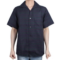 니들스 24SS 남성 이탈리안 파인 패턴 셔츠 그린 OT111 GREEN