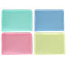 화일천사 지퍼화일, 파스텔 5cm 핑크