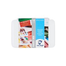 반고흐 고체 포켓박스 12색+3색세트 (수채화물감) /미술용품/화방용품