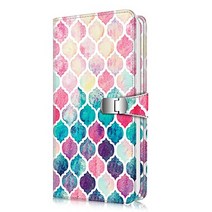 Fintie Wallet Photo Album for Fujifilm Instax 3-Inch Film 108 Pockets Snap Fastener Album for Fujifi, 1