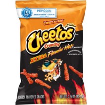 치토스 엑스 엑스트라 플레이밍 핫 가장 매운 미국과자, 1팩, 92.1g