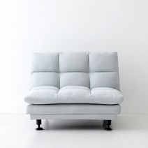 마켓비 AMBO 1인 멀티 패브릭 소파 각도조절 접이식, 라이트그레이 9214.3908