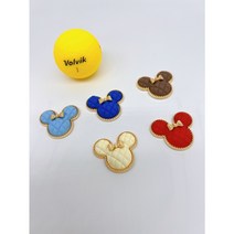 [퍼펙트캐디] 리본10종 볼마커1+1 골프볼마크, 퍼플