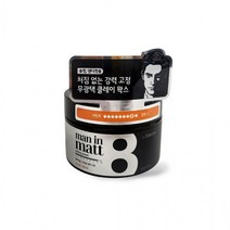 엘라스틴 맨인매트 무광택 왁스 스타일링 헤어 클레이 바버 숏컷 남자 강력 대학교 댄디컷 80g, 상세페이지 참조, 상세페이지 참조