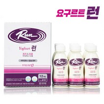 [신앙촌] 런(Run) 요구르트 무지방 (120ml12개), 1개, 상세설명 참조