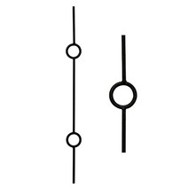 난간 단조동자 HN-01-2 12mm 각철
