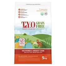 티오 그레인프리 중성화&웨이트케어 5kg, 1개