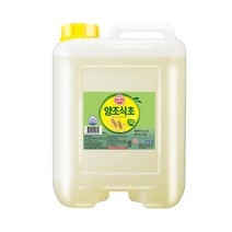 냉면식초 쌀식초 양조식초 천연발효식초 천연식초 현미 오뚜기 15L 발효초 식초 다이어트 발효식초 발효, 단품, 단품