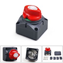 car auto 12v-60v 100a-300a rv 해양 보트 배터리 선택기 분리기, 없음