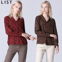 리스트 줄리아 더블카라 셔츠블라우스