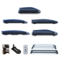 EZ익스트림 루프박스 루프랙 차량용 캠핑용품 낚시 캐리어 자동차 승용차 소형차 경차 suv 대용량 전차종 일체형, EZ익스트림 블랙(가로바 포함), 1개, 480L