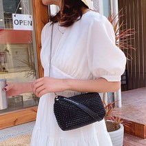 더퍼플 스터드장식 체인 미니 숄더 크로스백 SM-1010 crossbody bag 백팩 슬링백 크로스백 여성가방 여성크로스백 핸드폰가방 메신저백 토트백 숄더백 버킷백 파우치 미니가방