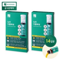 뉴칸 더블파워 올인원 액상 드링크 종합 영양제+ 밀크씨슬+이뮨 멀티비타민+미네랄 +비오틴+한국형 오쏘몰, 14입, 1개