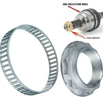 리어카바퀴 구루마 핸드카 통 바퀴 리어 휠 베어링 허브 너트 링 abs reluctor ring + bmw 1 시리즈 116i 118 120 id 자동차 액세서리 용 액슬 허브