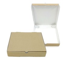 포장대장 크라프트 사각 피자박스 10인치 270x270x45mm 100개 피자배달 피자포장 피자방문 전박스 부침개상자 10인치피자박스, 크라프트 피자박스 10인치, 100매