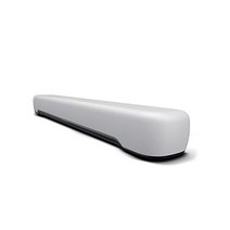 야마하 스피커 Yamaha SR-C20A 소형 사운드 바 너비 23.6인치(60cm) PC 게임 블루투스 호환 TV/PC/스마트폰 블랙, white, Single Item