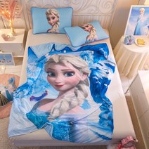 여름 남아 키즈 주니어 겨울왕국 어린이 여아 남아 쿨 스파이더맨 차렵 이불 엘사 백설공주 캐릭터 아이방 선물, A