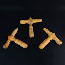 다리안마기 고주파발마사지 다리마사지기 1pc 우드 롤러 마사지 바디 풋 요법 침술 자오선 건강 관리 멀티