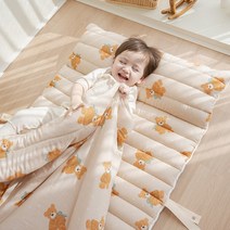 [포몽드] 생크림 모달 듀라론 리버시블 사계절 어린이집 낮잠이불 패드 차렵이불, 제품:리버시블 모달 낮잠이불 / 선택:03푸숑
