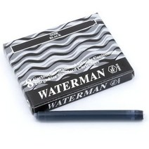 일본직발송 3. 워터맨 워터맨 리필 카트리지 잉크 블랙 B009F1SUSY, One Size, One Color