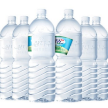 삼다수무라벨 500mL 20병 40병 무라벨생수 그린, 2L x 6펫