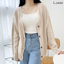 LS3)엘케이트 여성 니트 가디건 LDZ927 백리본 긴팔 아우터