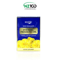 뉴질랜드 엔조 달맞이꽃종자유 1000mg 180캡슐, 5개, 갯수