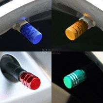 JS automotive 투싼NX4 차량 타이어 에어캡 밸브캡 주입구마개 로고각인 커버 포인트 장식 실외 드레스업, B_원형밸브캡, 블루