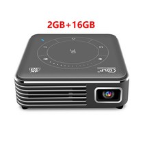 DLP P11 4K 프로젝터 안드로이드 9.0 DDR4 4 기가 바이트 32 기가 바이트 미니 휴대용 LED 프로젝터 5G 와이파이 블루투스 3D 홈 시네마 PROYECTOR 대, 2GB16GB 그레이