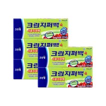 이중지퍼백 25cmX30cm 100매(대), 5개