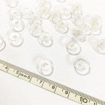 만들기 악세사리 부자재 투명꼬다리 100EA