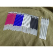 쏘잉행복하우스 열펜 원단 가죽 다리미열로 싹 살아짐, 1세트 4종색상각10개 케이스4개