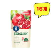 고흥 꽃향 석류 에이드, 16개, 320ml