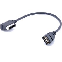 최근 케이블 어댑터 AMI MDI MMI 아우디 및 폭스 바겐 제타/GTI/GLI/파사트/CC/티구안/EOS/USB 오디오 MP3, 한개옵션0