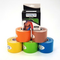 근육테이프 발목테이핑방법 테이핑 무릎테이핑 키네시올로지 무릎테이핑방법 스포츠테이핑, 오렌지