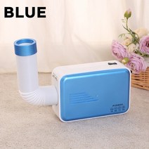 다기능 의류 건조기 800w 추가 진드기 가정용 휴대용 건조기 따뜻한 담요 건조 신발 애완 동물 헤어 드라이어, 푸른, 유럽 ​​연합
