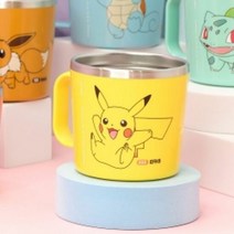 식기세척기 스텐컵 - 피카츄 음료컵 물컵 컵 손잡이컵 스테인레, 선택1:본상품선택, 단품