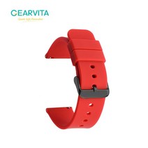 가성비노스엣지 시계줄 24mm 스트랩 아파치 가비아 2 여성 및 남성용 밴드 워치 액세서리, 14 Bright Red