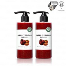 조성아 원더바스 슈퍼 베지톡스 클렌저 레드, 2개, 300ml