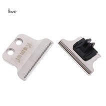 구렛나루 수염 kemei razor 교체 blade head for km-1103 mesh blade net original 수염 면도 부품 wahl finale 면도기에 적합, km-5027 5021, 04 KM-5027 5021