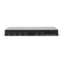 넥스트 HDMI 4대2 매트릭스 4K 스위치 멀티비전 NEXT-2403UHDM