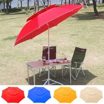 [소공원] 특대형 파라솔 240X240 그늘막받침대 팔각 이층 캠핑 야외용 피크닉 낚시 카페 테라스 꺽임형 일반형 고정 받침대 지지대, 1개, (일반형)몬스터빅파라솔 옐로우