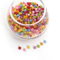 펠트친구 [펠트친구]5mm칼라단추눈(인형눈)(50개)[1753], 핑크, 50개