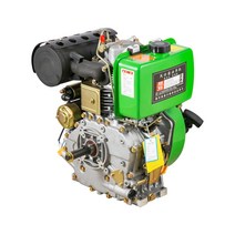 디젤 발전기 178FA 디젤 엔진 7 마력 전원 단일 바 공기 냉각 4 스트로크 전기 시작